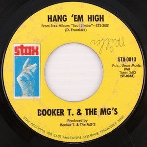 Booker T. & The MG's, Over Easy / Hang 'Em High 45 rpm 7" Single Record STA-0013